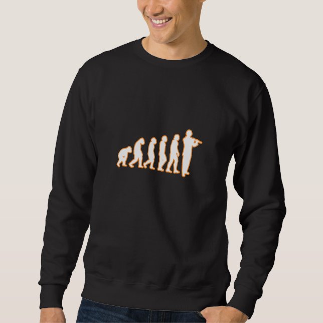 Flute Evolution Flute Sweatshirt (Front)