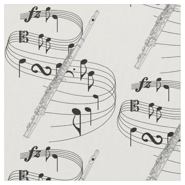 Flute Fabric (Close Up)