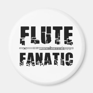 Flute Fanatic Magnet