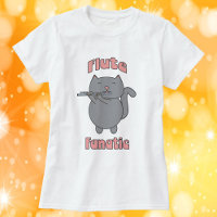 Flute Fantaic Grey Cat Pink