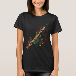 Flute Flute kids Flute girl Flute Flute T-Shirt