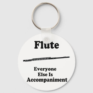 Flute Gift Key Ring