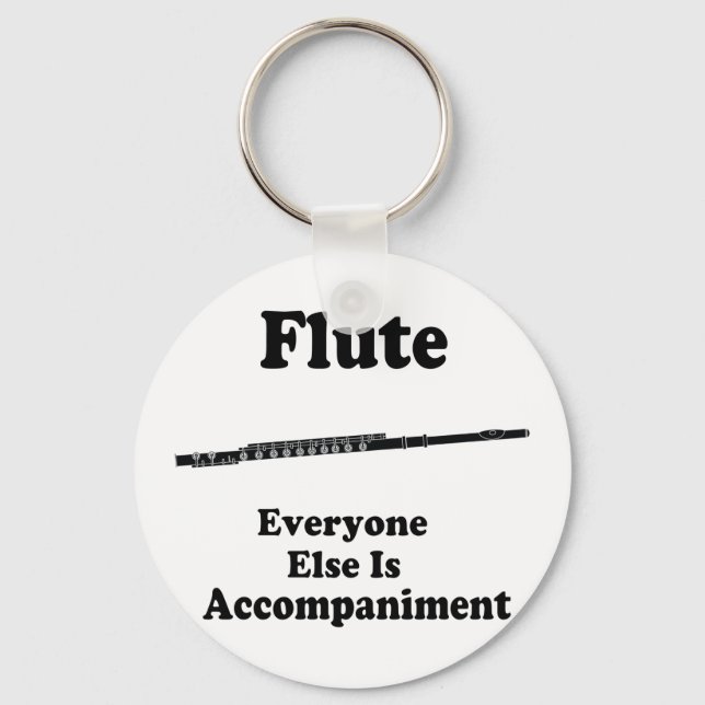 Flute Gift Key Ring (Front)