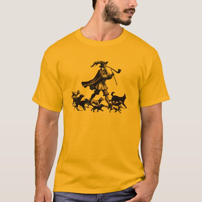 Flute & Hounds T-Shirt (Front)