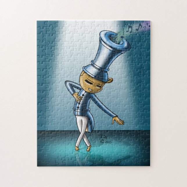 Flute Jigsaw Puzzle (Vertical)