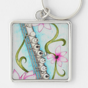 Flute Key Ring