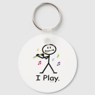 Flute Key Ring