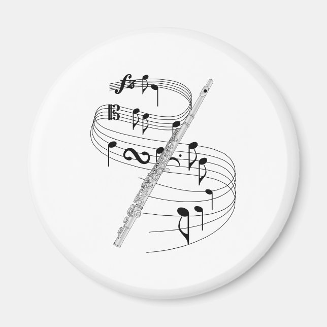 Flute Magnet (Front)