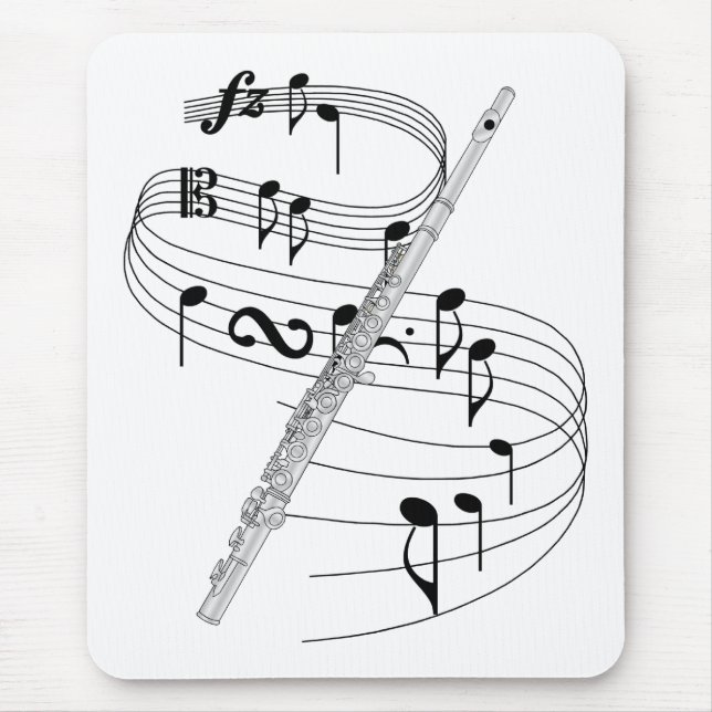 Flute Mouse Pad (Front)