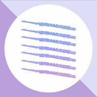Flute Music Pink Purple Blue