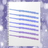 Flute Music Pink Purple Blue