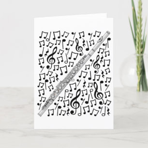 Flute Musical Notes Flautist Woodwind Music Teache