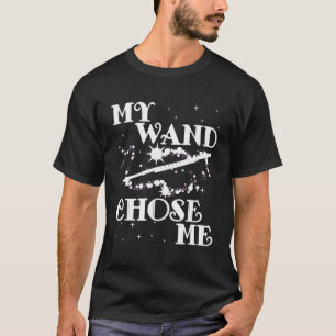 Flute My Wand Chose Me Tshirt Funny Flautist Gift