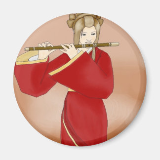 Flute of Autumn Magnet
