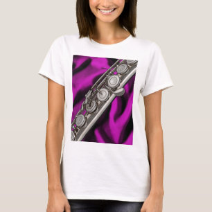 Flute or Flautist Musician T Shirt