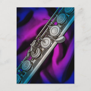 Flute or Flautist Postcard or Mailing Card