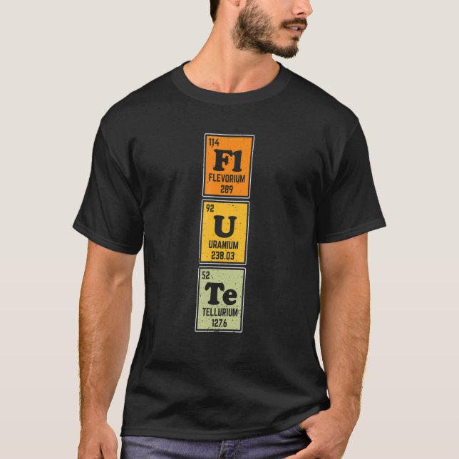 Flute Physics Elements T-Shirt (Front)