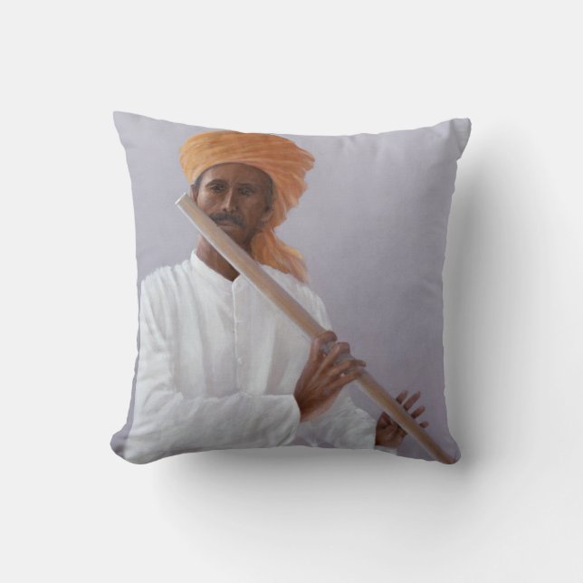 Flute Player Cushion (Front)