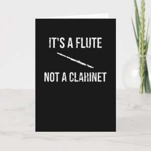 Flute Player Gifts   Flute Marching Band Flautist Card