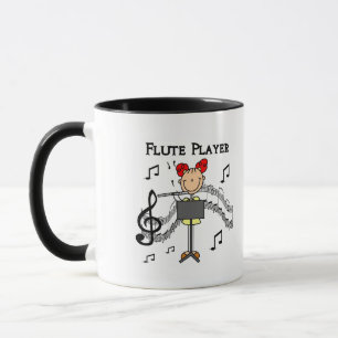 Flute Player T-shirts and Gifts Mug