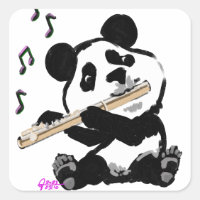 Flute Playing Panda
