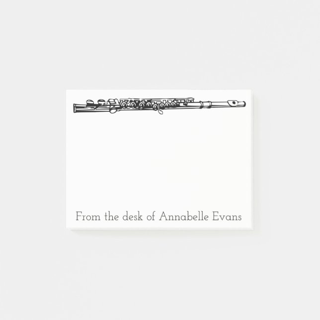 Flute Post-it Notes (Front)