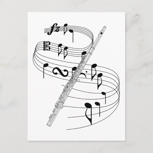 Flute Postcard (Front)