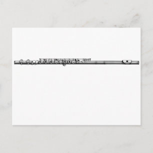 Flute Postcard