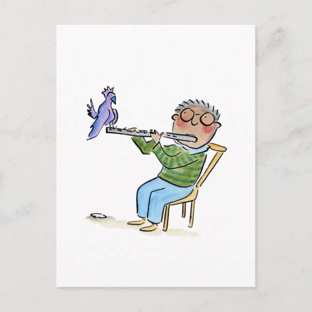 Flute Postcard (Front)