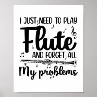 Flute Sayings | Musical Instrument Hobby Gift