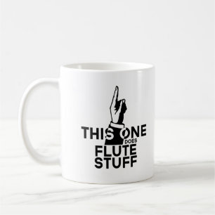 Flute Stuff - Funny Flute Music Coffee Mug