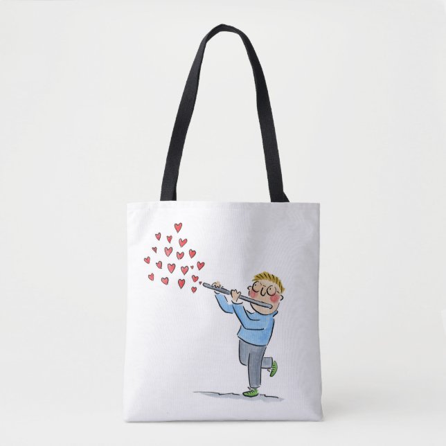 Flute Tote Bag (Front)