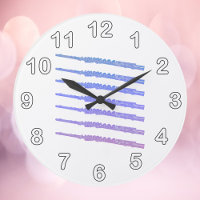 Flute Woodwind Pink Blue Purple Numbers