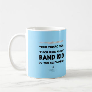 Flute Your Zodiac Sign Glacial Blue Anti-ISO Coffee Mug