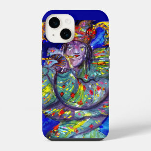 FLUTIST IN BLUE / Venetian Carnival Night iPhone Case