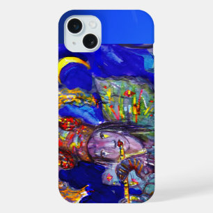 FLUTIST IN BLUE / Venetian Carnival Night iPhone Case