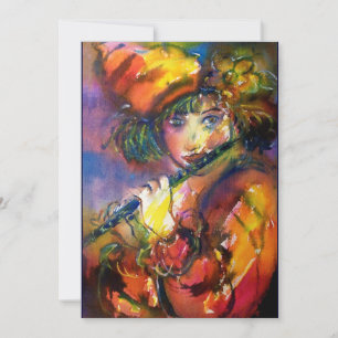 FLUTIST PORTRAIT / Venetian Masquerade Announcement