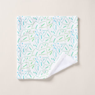 Flutter Abstract   Wash Cloth