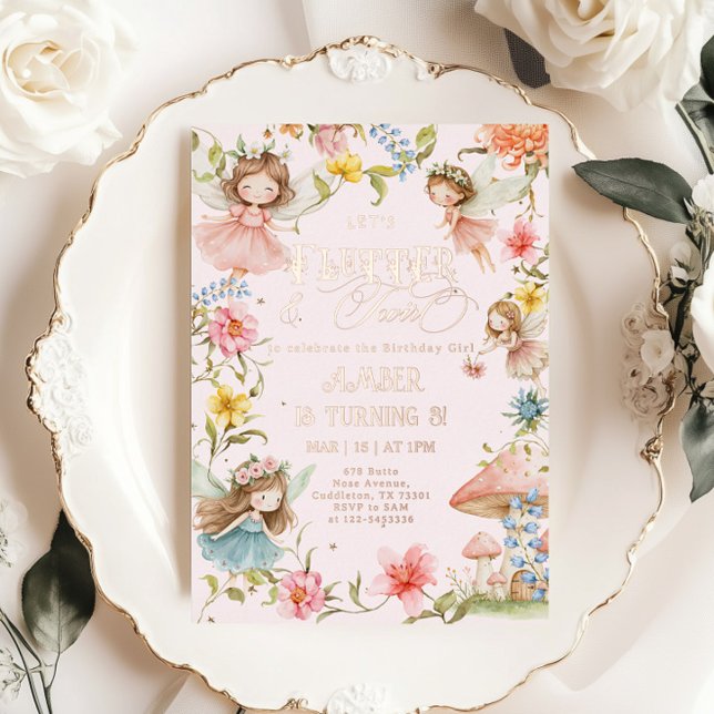 Flutter and Twirl Fairy Any Age Princess Birthday (Creator Uploaded)