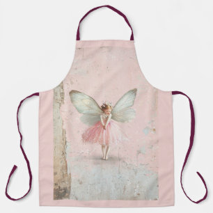 Flutter and Twirl Flower fairy girl Apron