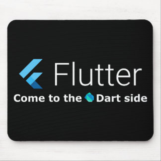 Flutter: "Come to the Dart Side" Mousepad