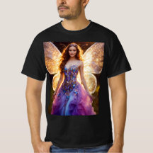 "Flutter & Fly: Beautiful Butterfly Design Tee"