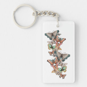 Flutter into Spring Key Ring