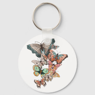 Flutter into Spring Key Ring
