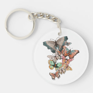 Flutter into Spring Key Ring