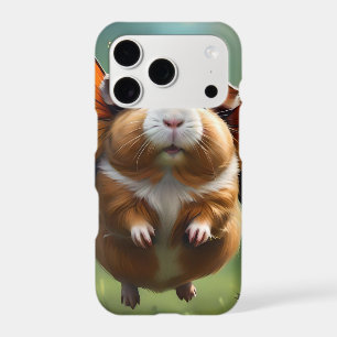 "Flutter Paws: The Guinea Pig Takes Flight"