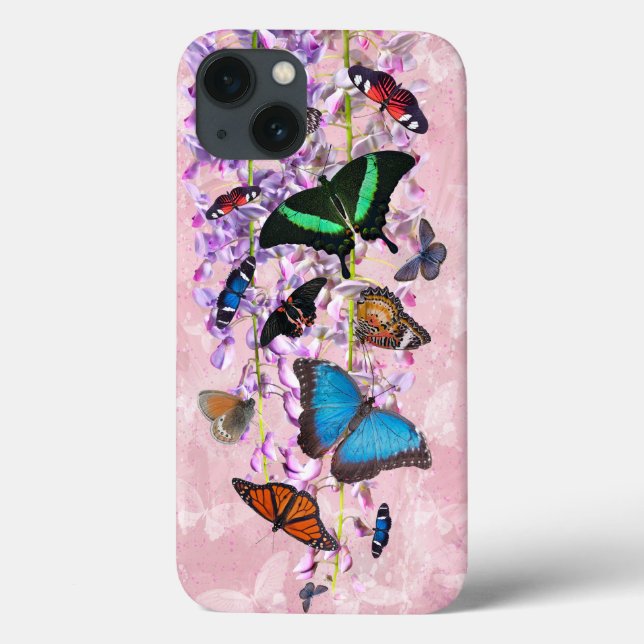 Flutterbies iPad Mini Case (Back)