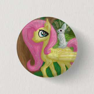 Flutterbutton 3 Cm Round Badge