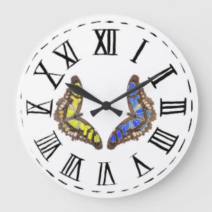 Flutterby 2 large clock