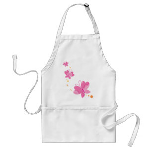 FLUTTERBY BUTTERFLIES :: series of three 1 Standard Apron
